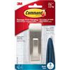 Command 3M - Gancio bagno, in stile moderno, con 2 strisce, in acrilico, multicolore
