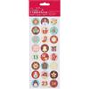 Set Stickers Calendario dell'Avvento