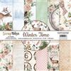Blocchi di Carte Scrap Winter Time 15 x 15