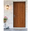 Yale Porta blindata YALE Genova L 80 x H 210 cm noce apertura destra