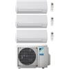 Daikin Climatizzatore GARANZIA ITALIA Daikin SENSIRA Wifi opzionale Trial Split 9000 + 9000 + 9000 BTU con U.E. 3MXF52A Classe A++/A+