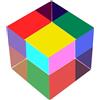 ECBANLI CMY Cubo di Colore di Miscelazione, Prisma Acrilico CMYcube da 50 mm (2 Pollici), Giocattolo per Fisica del Colore a Dispersione RGB e Decorazioni per Il Desktop