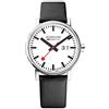 Mondaine Orologio Analogico Classico Quarzo Unisex con Cinturino in Pelle MSE.40210.LB