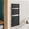 DEGHI Termoarredo a tubo piatto 1200x500 mm antracite - Melfi