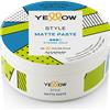 Alfaparf Yellow Style Matte Pasta Modellante Opaca Per Capelli Tenuta Forte 100 ml