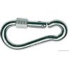 OSCULATI Moschettone in Acciaio Inox con Ghiera a Vite mm 60