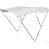 OSCULATI Tendalino Pieghievole Alto 3 Archi Ø mm 22 cm 150/160 Bianco