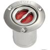 OSCULATI Tappo Dritto in Acciaio Inox Imbarco Fuel 80 mm