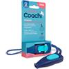 Coachi Whizzclick | Clicker e Fischietto 2 in 1 | Blu Navy/Azzurro | Fischietto per il richiamo canino e clicker per l'addestramento con premi, cordino riflettente, adatto a cani e cuccioli