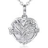 EUDORA Harmony Ball Collana Chiama Angeli Gravidanza Ciondolo Per Donne incinte, Collana Cuore Albero della vita ciondolo con musicale Sfera per Futura Madre Regalo Gioielleria
