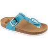 SCHOLL H.F. SHOES ITA. SpA BOA VISTA KID SYN P TURQ 28