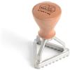Marcato SC-TR54-CLS stampino, Triangolo 54 mm, Alluminio e Legno, Argento, Linea Premium.