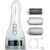 PRITECH Rimozione calli elettrico per la cura dei piedi, per la rimozione dei calli ricaricabile, pedicure, lima callus Remover (bianco 1138T)