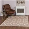 Livabliss Vannes Tappeto Salotto Moderno per Casa, Sala da Pranzo e Cucina Tappeto Geometrico Astratti Neutri Aztechi Stile Boho, leggera da Pulire, Ampio 120x170cm, Marrone e Beige