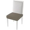 MB HOME BASIC Più Bello PB-TO Coprisedia, Poliestere, Tortora, 40x40x5 cm, 2 Unità