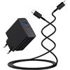 NEUE DAWN 65W Caricatore GaN USB C per Samsung Galaxy S25 S24 S23 S22 S21 S20 Ultra, S25+ S24+ S23+ S22+ S21+, A52 A34 5G, Tab S6 S9, Galaxy Book, Caricabatterie Carica Veloce per Samsung