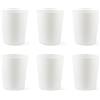 Excelsa Portofino Set 6 Bicchieri, Bianco, 30 Cl., Vetro Soffiato