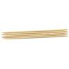 Glorex Ferri da maglia in bambù, 4,5 mm, 20 cm, colore naturale
