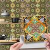 通用 HORIWE Adesivi per Piastrelle 20pc Backsplash PVC Impermeabile a Prova di Olio Autoadesivi Fai da Te Cucina Bagno Nuovi Adesivi Murali Home Decor