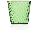 Ichendorf Milano Bicchiere Verde | Collezione Canal Grande | 37 cl | Vetro Borosilicato | Fatto a Mano
