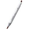 Copic Ciao - Pennarello Grafico con Doppia Punta, 11 g , Rosso (Strong Red), 12 x 12 x 150 mm