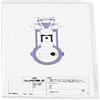 Durable 233419 Busta Standard Apertura ad L Standard, Spessore 0.12 mm, Finitura Buccia d'Arancia, f.to A4 Verticale, Trasparente, Confezione 10 Pezzi