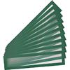 Djois made by Tarifold 195215 - Confezione da 10 cornici magnetiche per titoli A4/A3 - Magneto Pro per lavagne magnetiche, 55 x 297 mm, colore: Verde