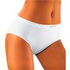 BELLISSIMA FAP Slip Donna Midi in Seamless Senza Cuciture Bellissima in Microfibra Elasticizzata - Confezione da 6 Pezzi - SGAMBATO in Morbida Microfibra Elasticizzata con Tassello in Cotone.Prodotto Made in Italy