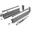 GTV - Modern Box Pro guide per cassetti I L = 300 mm H = 135 mm I antracite I cassetto con chiusura silenziosa I sincronizzazione del percorso delle guide I carico fino a 40 kg I PB-MBPRO-KPL300B