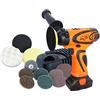 SP TOOLS, Mini levigatrice lucidatrice16V con 1 batteria e caricabatterie, SP81356