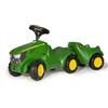 Rolly Toys Minitrac John Deere 6150R con rimorchio rollyMinitrac (Rimorchio ribaltabile, Vano portaoggetti sotto il cofano, Volante con clacson, Per bambini a partire da 1,5 anni)