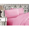 Elegant Comfort Lussuoso set di lenzuola da 4 pezzi, di qualità egiziana a 3 linee ricamate morbide e di alta qualità, resistenti alle pieghe e allo sbiadimento, king size, rosa chiaro