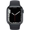 Apple Watch Series 7 Alluminio 41 mm (2021) | GPS | Mezzanotte | Cinturino Sport Mezzanotte