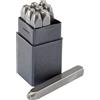 Draper 37336 - Set punzoni numeri 0-9 1/8
