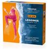 LACOTE Srl Guam - Fibramar Leggings Power Fit Fragola Melange Taglia X-XL - Leggings Sportivi Modellanti per un Allenamento Performante