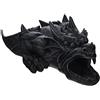 Design Toscano Ranier il Gargoyle grondaia Statua grondaia, poliresina, pietra grigia, 41 cm