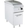 Giavazzi Fry Top a Gas Monoblocco ECO LINE - Kusina by Giavazzi - G9I110G - Serie 900 - Piastra Inox Rigata - Vasca Singola