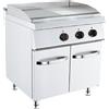 Giavazzi Fry Top Elettrico Monoblocco Giavazzi ECO LINE - Kusina by Giavazzi - G7I220E - Serie 700 - Doppia Piastra Inox Liscia/Rigata