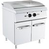 Giavazzi Fry Top A Gas Monoblocco Giavazzi ECO LINE - Kusina by Giavazzi - G7I220G - Serie 700 - Doppia Piastra Inox Rigata/Liscia