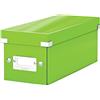 Leitz Click & Store WOW Scatola Archivio CD, per Archivio e Organizzazione di CD, Adatta a Casa e Ufficio, Verde, 60410054