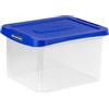 BANKERS BOX Scatola portaoggetti in plastica resistente con binari appendiabiti, lettera/legale, 1 confezione (0086205)