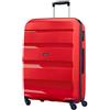 American Tourister Bon Air - Spinner L, Valigia, 75 cm, 91 L, Rosso (Magma Red)