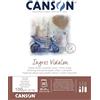 Canson Blocco Ingres Vidalon 30 fogli 32x41 100 g/m²,colore bianco, collato lato corto