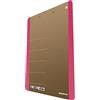 DONAU LIFE 2710001FSC 30 - Portablocco con clip, formato A4, in cartone rigido, con clip in metallo, con angoli arrotondati, colore rosa, ideale per ufficio, scuola e casa