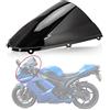 PSLER Parabrezza Dello Anteriore, PSLER Schermo Parabrezza, Scheda Deflettori del Vento per Moto per Ninja ZX6R 636 2005-2008 ZX10R 2006-2007