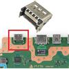 zalati HDMI Port Socket Sostituzione Jack Connettore Compatibile con PS5 Console