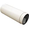La Ventilazione HET3430 Silenziatore Acustico Elicoidale Helix34 con Tubo Telescopico per Fori di Ventilazione, Avorio, Lunghezza da 29,5 a 55 cm, diametro 125 mm
