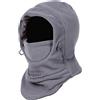 TRIWONDER Passamontagna Bambino Termico, Balaclava Invernale per Sci e Neve, Cappello Sottocasco Caldo in Pile per Bambini Bambina (01 Grigio)