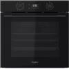 Whirlpool OMK58HU1B Forno elettrico Ventilato Multifunzione 60 cm - Capacità 71 L - Idrolitico - Nero - Larghezza 60 cm - Cottura multivassoio - pizza - Grill - Lievitazione - Classe A+ - Display / Manopole - Assorbimento 0.69 kW - 0.89 kW