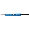 Qinlorgon WSU-30M Strumento per cavi, Wire Wrap Strip, Funzione 3 in 1, Avvolgimento pratico, Strumento Wire Wrapping, Metallo, Blu